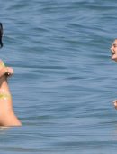 Kendall Jenner in Bikini at a Beach in Malibu