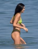 Kendall Jenner in Bikini at a Beach in Malibu