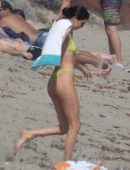 Kendall Jenner in Bikini at a Beach in Malibu