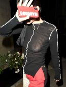 Kendall Jenner See-Through Candids in London
