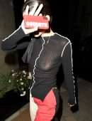 Kendall Jenner See-Through Candids in London