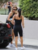 Kourtney Kardashian Playing Tennis in Los Angeles