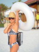 Lauren Hubbard Booty in Bikini at the Beach in Malabon