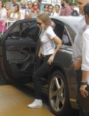 Lily-Rose Depp Pokies and Booty, Out in San Sebastian