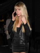 Lottie Moss and Emily Blackwell at Cecconi's Restraint in London