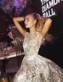 Maya Stepper – Rihanna’s 4th Annual Diamond Ball in New York