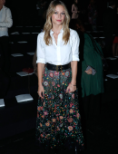 Melissa Benoist at Christian Dior show at Paris Fashion Week 2018