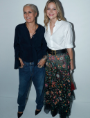 Melissa Benoist at Christian Dior show at Paris Fashion Week 2018
