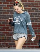 Miley-Cyrus-Leggy-in-Shorts-in-Nashville-1