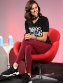 Nina Dobrev at Reebok x Les Mills Bodyjam Workout in NYC