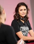 Nina Dobrev at Reebok x Les Mills Bodyjam Workout in NYC