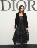 Olga Kurylenko at Christian Dior show at Paris Fashion Week 2018