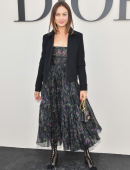Olga Kurylenko at Christian Dior show at Paris Fashion Week 2018
