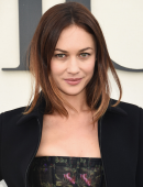 Olga Kurylenko at Christian Dior show at Paris Fashion Week 2018
