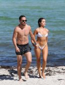 Olivia Culpo in Bikini on the Beach in Miami