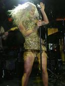 Rita Ora Performing Live at the Jungle Party in London