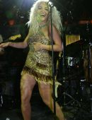 Rita Ora Performing Live at the Jungle Party in London