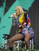 Rita Ora Upskirt at Radio 2 Live in Hyde Park 2018 in London