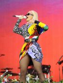 Rita Ora Upskirt at Radio 2 Live in Hyde Park 2018 in London