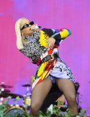 Rita Ora Upskirt at Radio 2 Live in Hyde Park 2018 in London