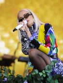 Rita Ora Upskirt at Radio 2 Live in Hyde Park 2018 in London