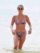 Sam Faiers in Bikini at the Beach in Sardinia