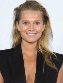 Toni Garrn at Elie Saab Show at Paris Fashion Week