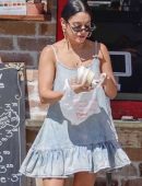 Vanessa Hudgens Leggy, Out in Los Angeles