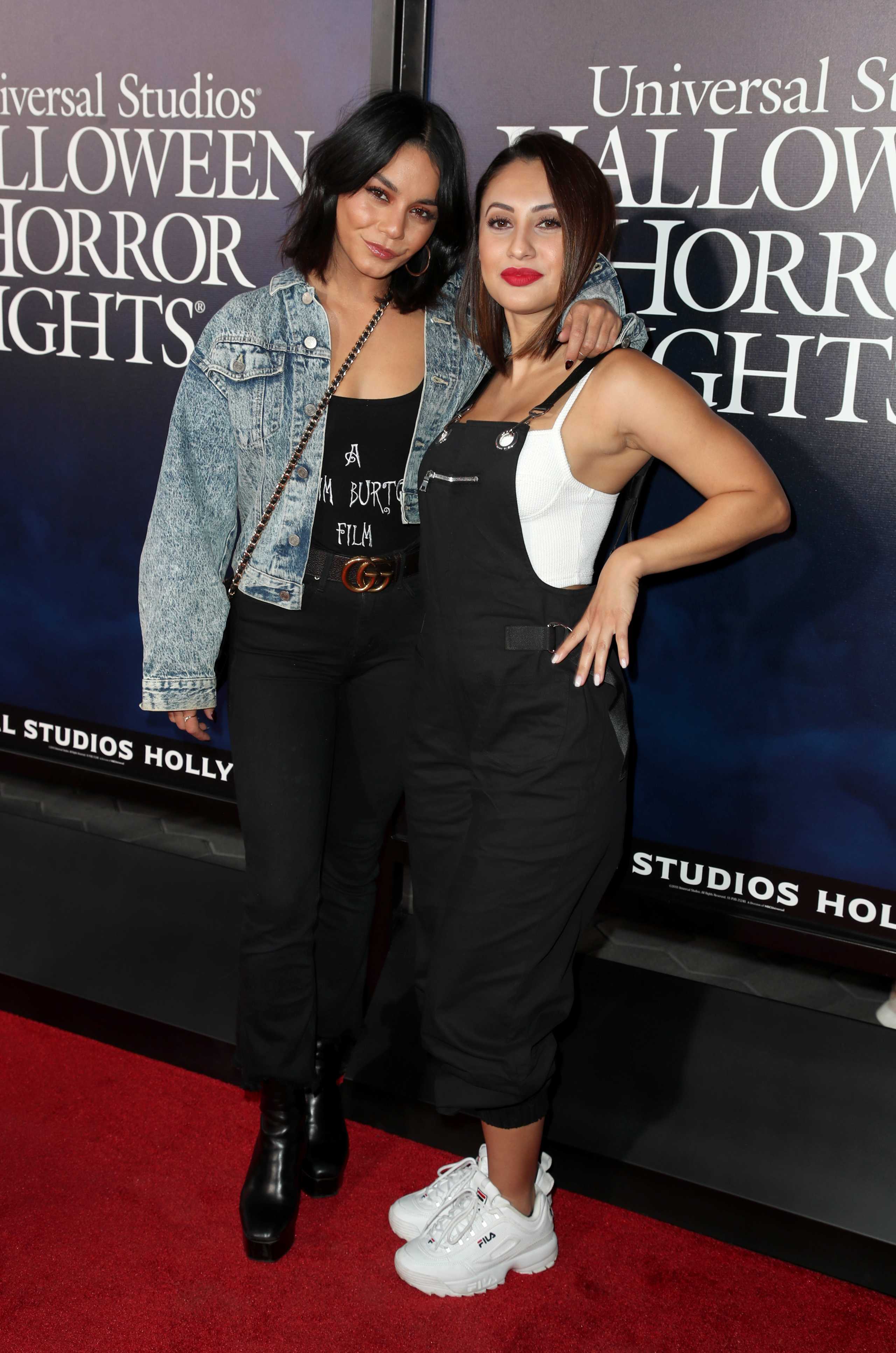Vanessa Hudgens at Halloween Horror Nights 2018 at Universal Studios, Hollywood