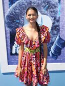 Zendaya Coleman at the Premiere of Warner Bros. Pictures' "Smallfoot" in Westwood