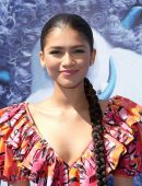 Zendaya Coleman at the Premiere of Warner Bros. Pictures' "Smallfoot" in Westwood