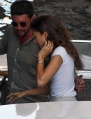 Zendaya Coleman on a Boat Out in Venice