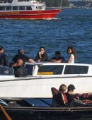 Zendaya Coleman on a Boat Out in Venice