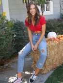 Alexis Ren – Hallmark’s “Home & Family” in Universal City