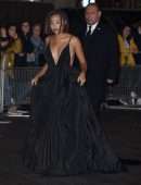 Amandla Stenberg Cleavage at the European Premiere of 'The Hate U Give', 62nd BFI London Film Festival