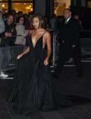 Amandla Stenberg Cleavage at the European Premiere of 'The Hate U Give', 62nd BFI London Film Festival