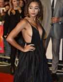 Amandla Stenberg Cleavage at the European Premiere of 'The Hate U Give', 62nd BFI London Film Festival