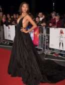 Amandla Stenberg Cleavage at the European Premiere of 'The Hate U Give', 62nd BFI London Film Festival