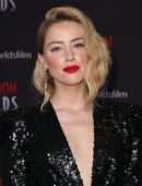 Amber Heard London Fields LA Premiere held at The London West Hollywood Hotel