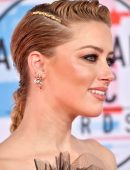 Amber Heard - 2018 American Music Awards in Los Angeles