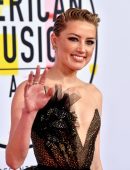 Amber Heard - 2018 American Music Awards in Los Angeles