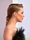 Amber Heard - 2018 American Music Awards in Los Angeles