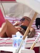 Amber Rose in Bikini at the Beach in Miami