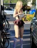 Ana Braga - Booty in Skirt in Los Angeles