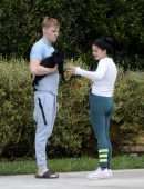 Ariel Winter Booty, Out With Her Boyfriend and Dog in Los Angeles