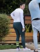 Ariel Winter Booty, Out With Her Boyfriend and Dog in Los Angeles
