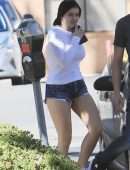 Ariel Winter Booty in Shorts, Out in Los Angeles