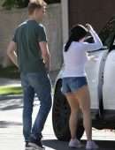 Ariel Winter Booty in Shorts, Out in Los Angeles