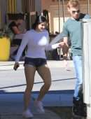 Ariel Winter Booty in Shorts, Out in Los Angeles