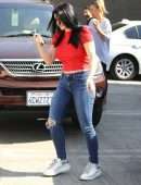 Ariel Winter in Jeans, Outside 901 Salon in West Hollywood
